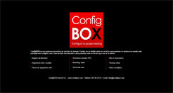 Desktop Screenshot of configbox.net
