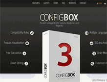 Tablet Screenshot of configbox.at